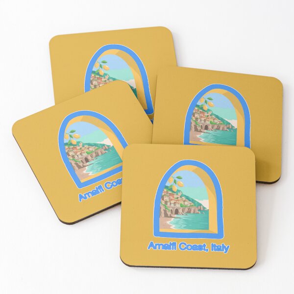 Item preview, Amalfi Coast Arch Frame T-Shirt Design designed and sold by Timeless Design.