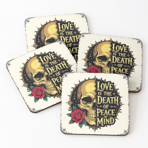 Item preview, Love is the Death of Peace of Mind  designed and sold by Shs-Kenya.