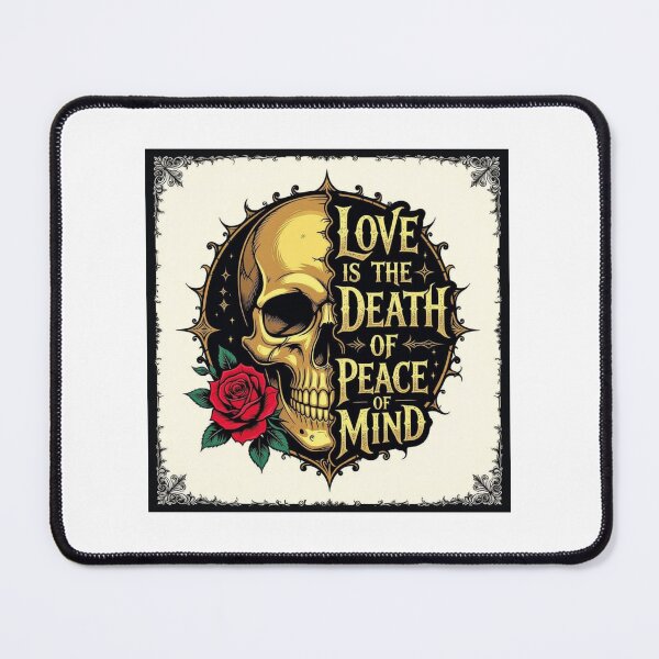 Item preview, Love is the Death of Peace of Mind  designed and sold by Shs-Kenya.