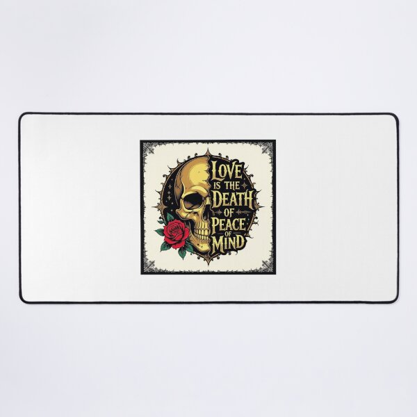 Item preview, Love is the Death of Peace of Mind designed and sold by Shs-Kenya.
