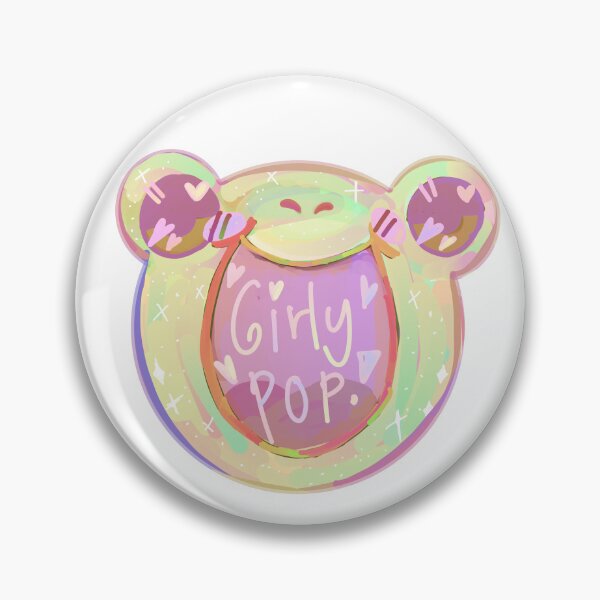 Item preview, Girly Pop - Froggy Face designed and sold by GGRavenWorks.