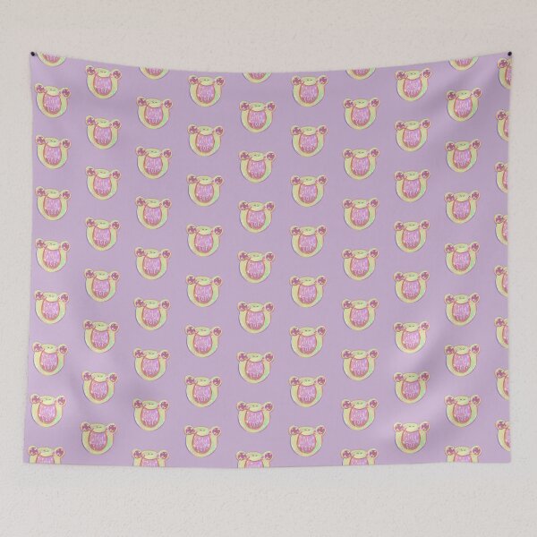 Item preview, Girly Pop - Froggy Face designed and sold by GGRavenWorks.