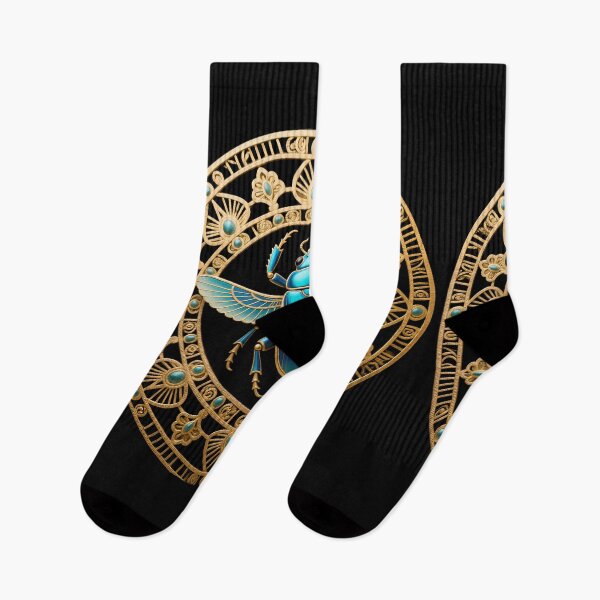 Item preview, Golden Scarab Mandala – Mystical Egyptian Art 3 designed and sold by AnadAA.