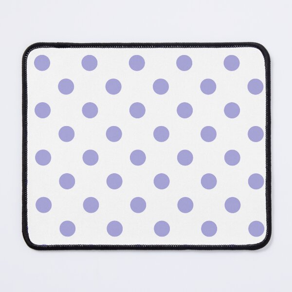 Item preview, White Polka Dots on Pastel Lilac  designed and sold by POLKAIWERX.