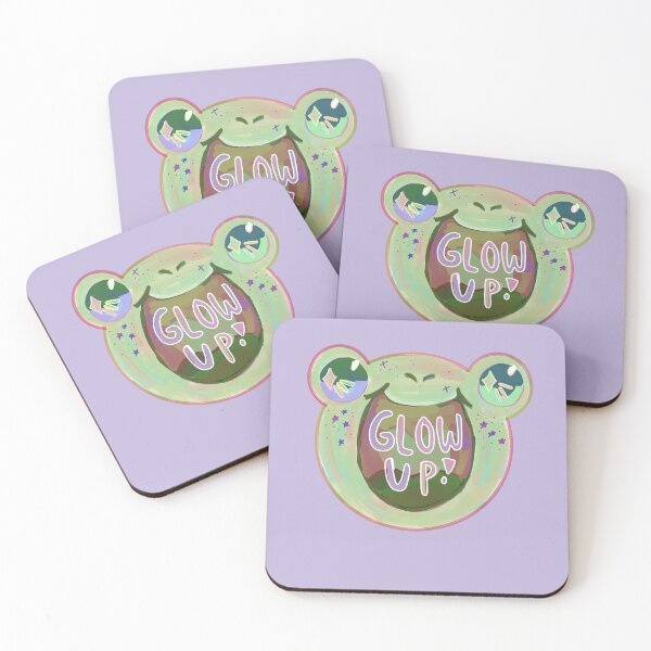 Item preview, Sparkly Glow Up - Froggy Face designed and sold by GGRavenWorks.