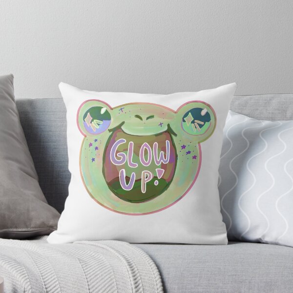Item preview, Sparkly Glow Up - Froggy Face designed and sold by GGRavenWorks.