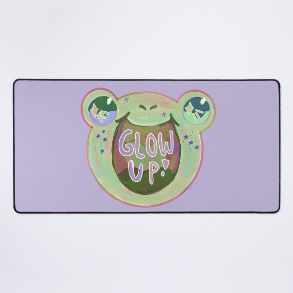 Item preview, Sparkly Glow Up - Froggy Face designed and sold by GGRavenWorks.