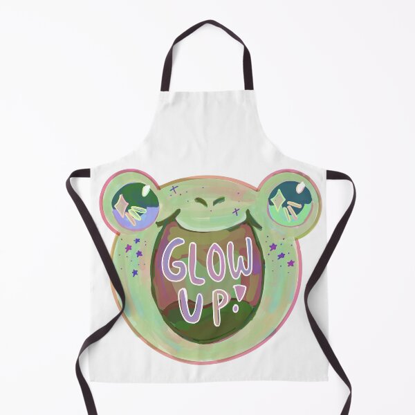 Item preview, Sparkly Glow Up - Froggy Face designed and sold by GGRavenWorks.