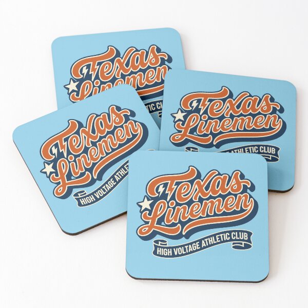 Item preview, Vintage Texas Linemen High Voltage Athletic Club Gift designed and sold by Cozy-Old-Pub.