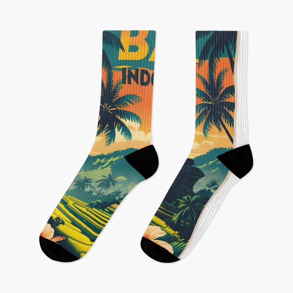 Item preview, Bali tropical sunset palms indonesia travel beach vibes summer sea  designed and sold by MapSoul.