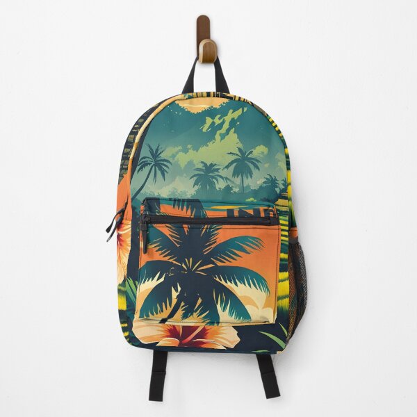 Item preview, Bali tropical sunset palms indonesia travel beach vibes summer sea  designed and sold by MapSoul.