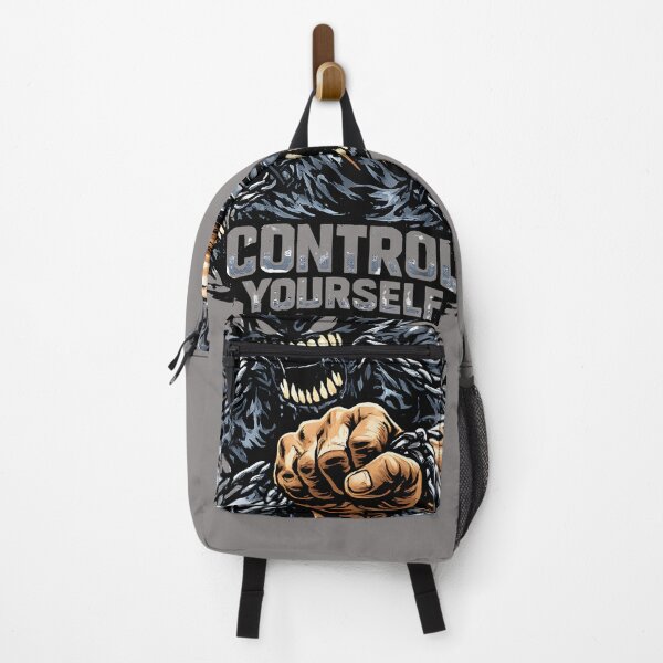 Item preview, Control Yourself Gym T-Shirt – Hand Discipline Motivational Workout Streetwear Design designed and sold by RAW-LINE.