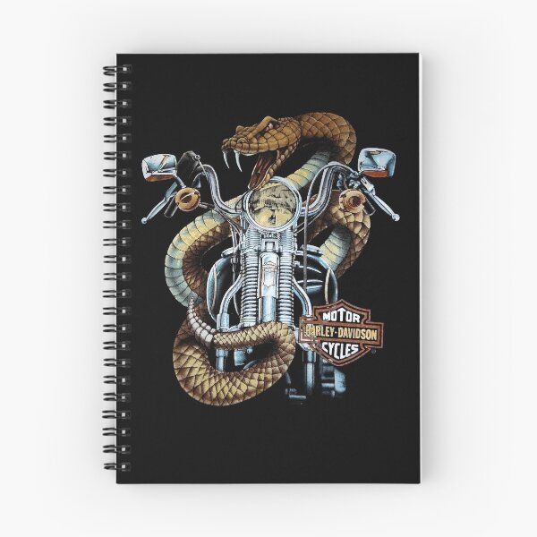 Item preview, Vintage Biker Rattlesnake Motorcycle 90s Style designed and sold by Krasnovaovaova.