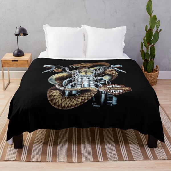 Item preview, Vintage Biker Rattlesnake Motorcycle 90s Style designed and sold by Krasnovaovaova.