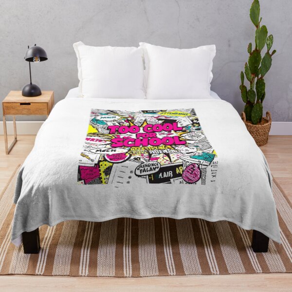 Item preview, Too Cool For School Still Attending Pop Art Graffiti Design designed and sold by ConfuseLab Alt.