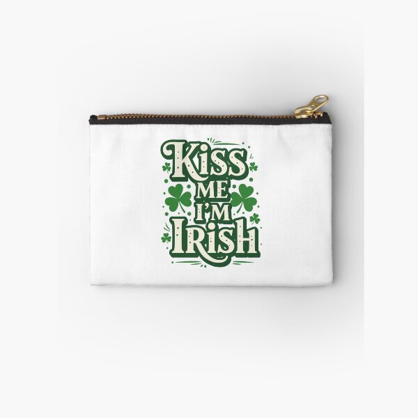 Item preview, Kiss Me I’m Irish Retro Shamrock Celebration Design designed and sold by taiche.