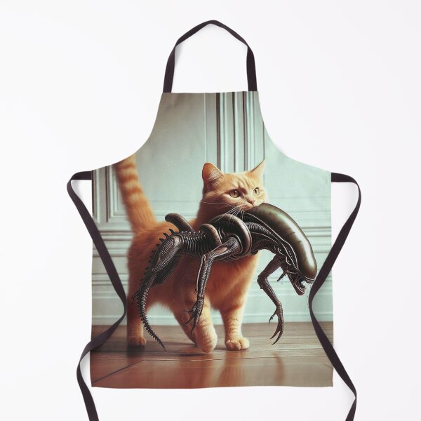Item preview, “CHEW‑MORPH SLAYER — The Housecat Who Said ‘Not in My Galaxy, Dude’” designed and sold by Print Fiction.
