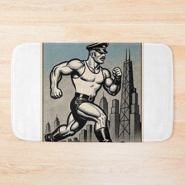 Item preview, Vintage Biker Tom of Finland Tribute Chicago Pride Graphic Design designed and sold by ItsAKinkThing.