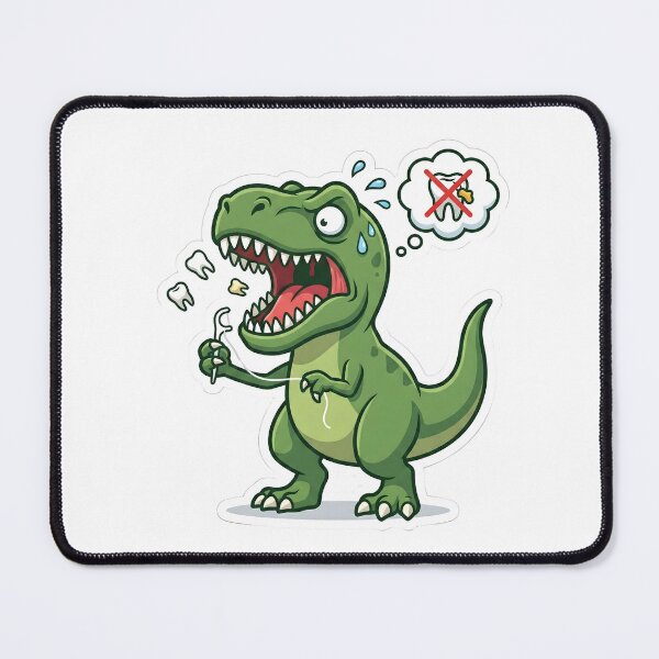 Item preview, T-Rex Problems Dental Floss Struggle designed and sold by Kvarny.
