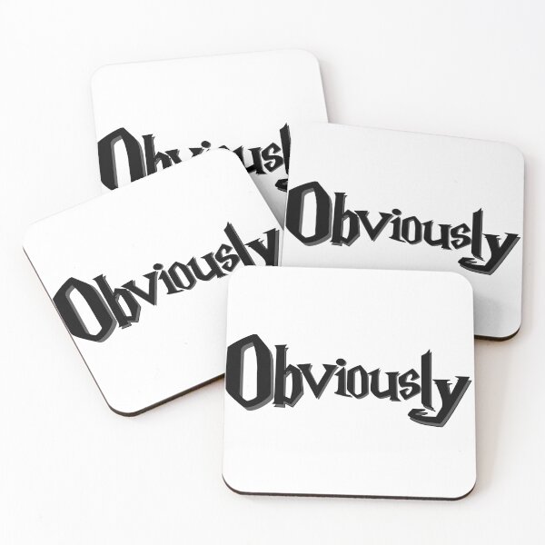 Item preview, Obviously – Minimalist Typography Design designed and sold by inallusha.