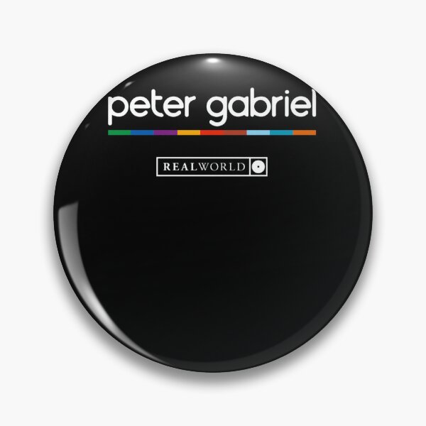 Item preview, Peter Gabriel Logo (White Lettering)  designed and sold by Fadi Yaghi.