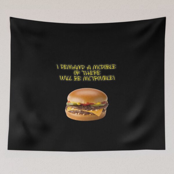 Item preview, Funny McDonald's McDouble Or McTrouble  designed and sold by Cat Haven & Rescue .