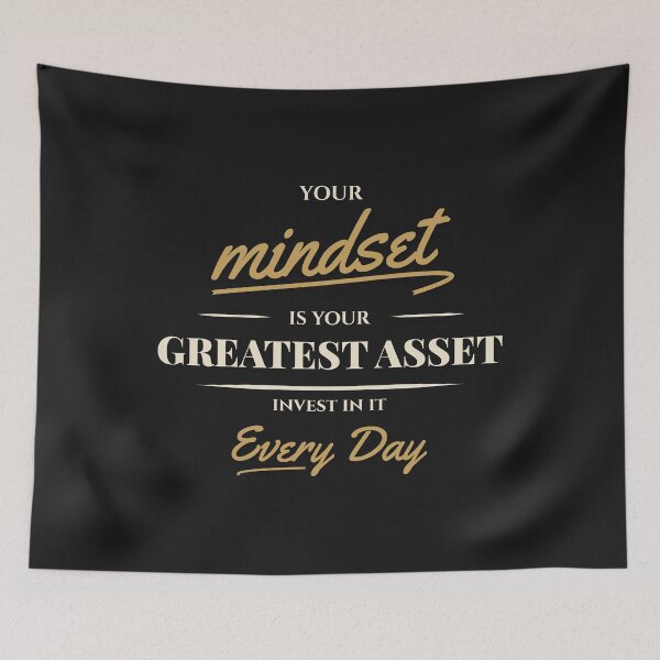 Item preview, Your mindset is your greatest asset: modern designed and sold by Revextyr.