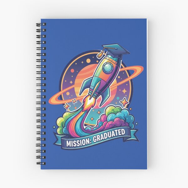 Item preview, Mission Graduated Rocket - Graduation Design designed and sold by PrintBreeze.