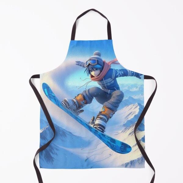 Item preview, Snowboard Trick – Whimsical Winter Adventure designed and sold by Dogandesighn.