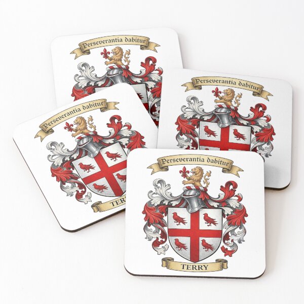 Item preview, The Terry Family Coat of Arms designed and sold by BagTown Clans.