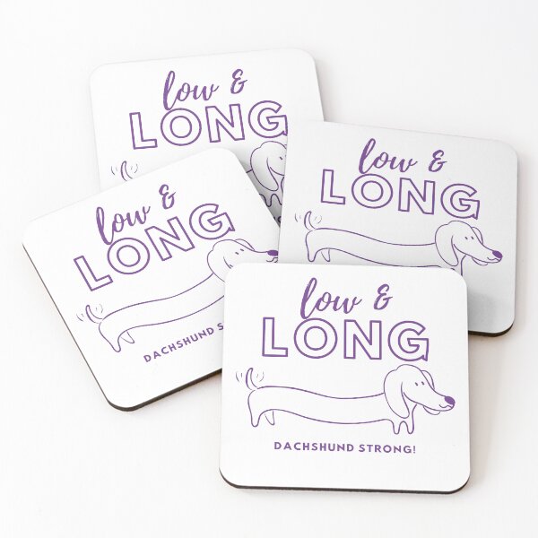 Item preview, Low and long - Dachshund strong! designed and sold by Doglightful.