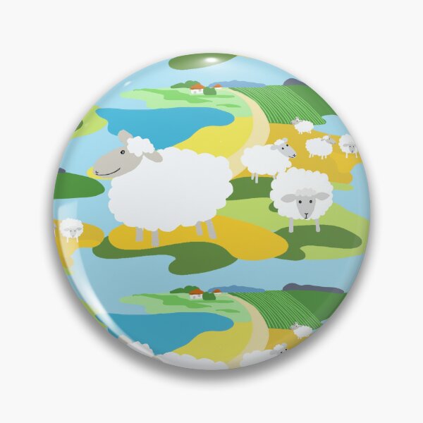 Item preview, Happy Sheep designed and sold by AmareteArt.