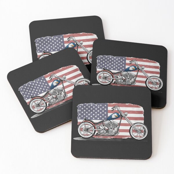 Item preview, Vintage American Biker  Outlaw Chopper designed and sold by BoralisSynth.