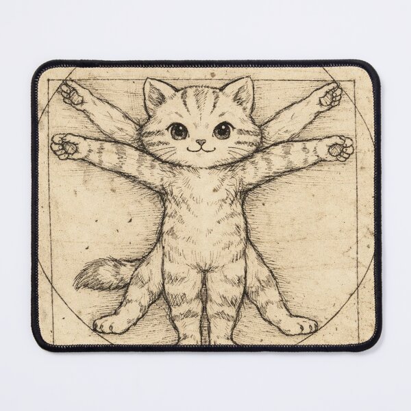 Item preview, VITRUVIAN FELINE designed and sold by Berlin-D-Prs.