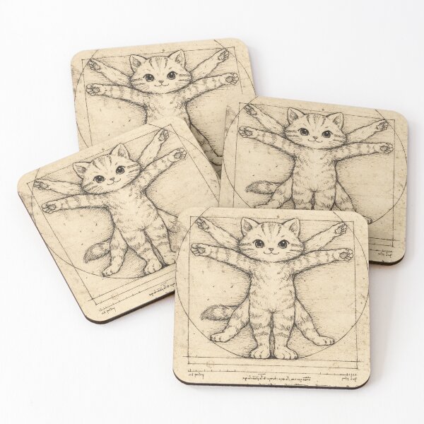 Item preview, VITRUVIAN FELINE designed and sold by Berlin-D-Prs.