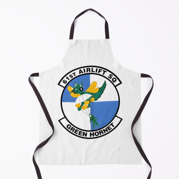 Item preview, 61st Airlift Squadron "Green Hornet" Military Patch Emblem designed and sold by CharlieDesings.