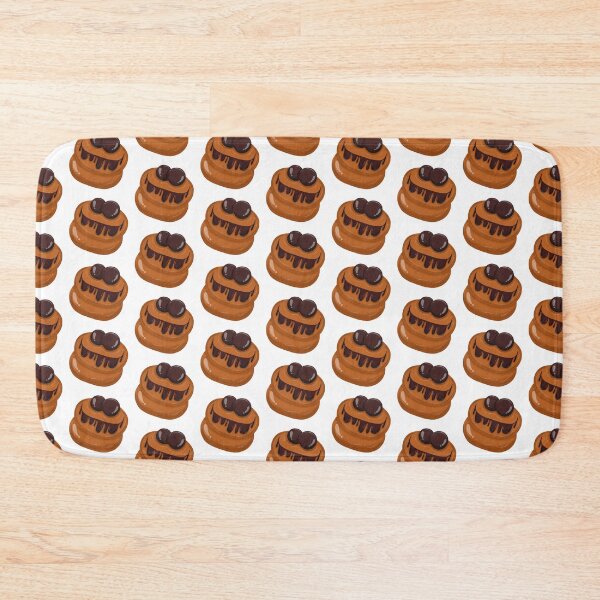 Item preview, Bread croissant cartoon with smile  designed and sold by LSKY Art.