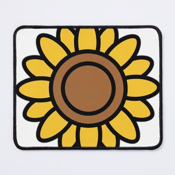 Item preview, Minimal Bold Sunflower Icon designed and sold by pumsquare.