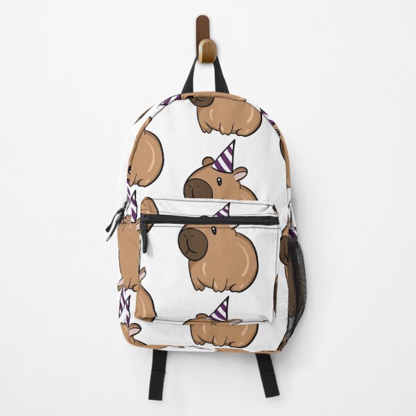 Item preview, Cute Party Capybara - Funny Animal with Birthday Hat Illustration designed and sold by LYAN-STORE.