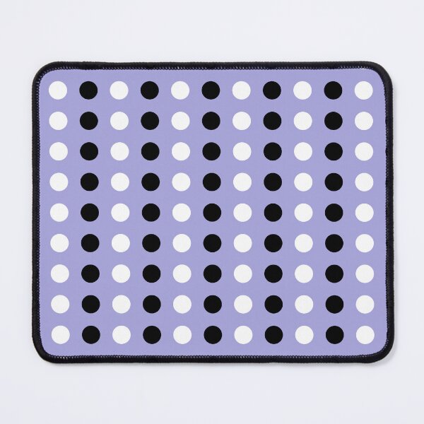 Item preview, Black and white Polka Dots  (Pastel Lilac) designed and sold by POLKAIWERX.