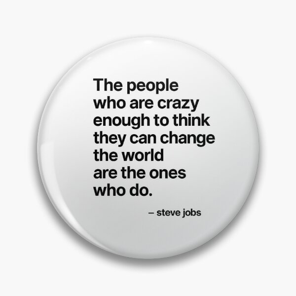 Item preview, Change the World – Steve Jobs (Black Font) designed and sold by TshirtsLabs.