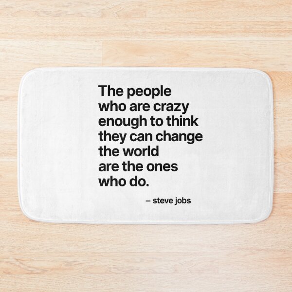 Item preview, Change the World – Steve Jobs (Black Font) designed and sold by TshirtsLabs.