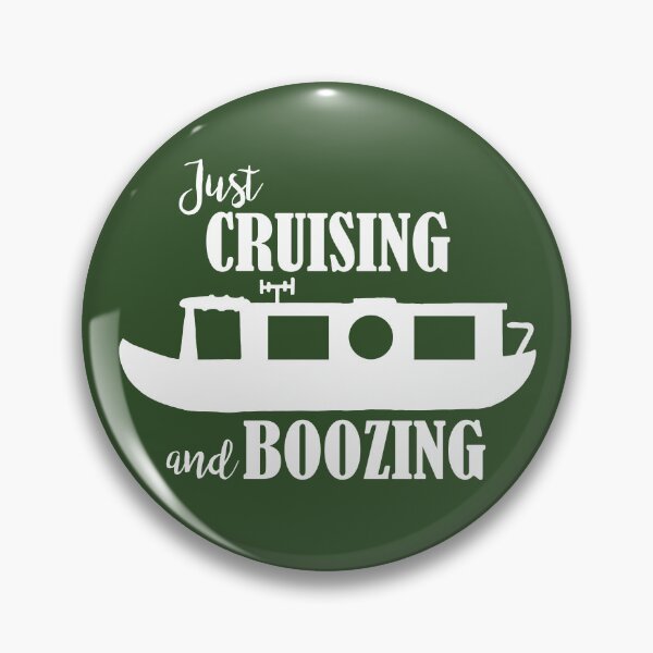 Item preview, Narrowboat Cruising and Boozing designed and sold by HotHibiscus.