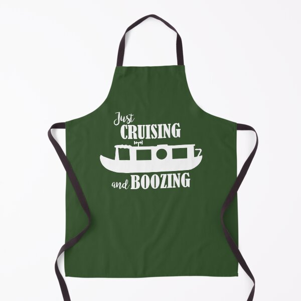 Item preview, Narrowboat Cruising and Boozing designed and sold by HotHibiscus.