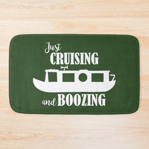 Item preview, Narrowboat Cruising and Boozing designed and sold by HotHibiscus.