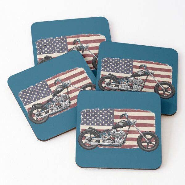 Item preview, Vintage American Biker Outlaw Chopper designed and sold by BoralisSynth.