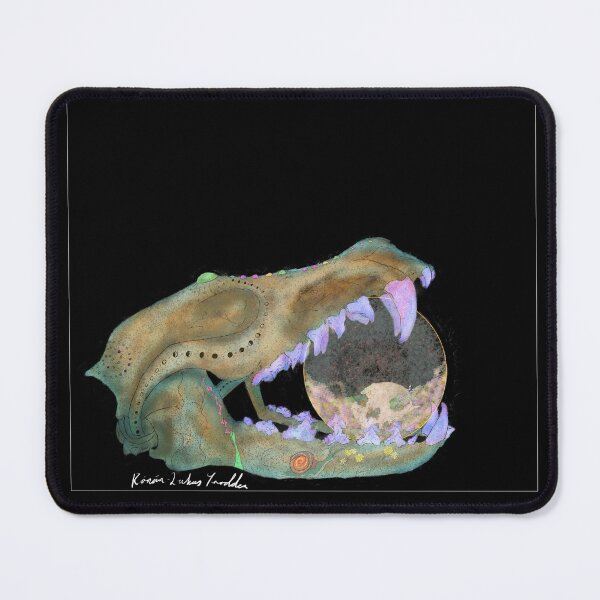 Item preview, "We will outlive death"; decorative skull pairing designed and sold by SelkieSellsArt.