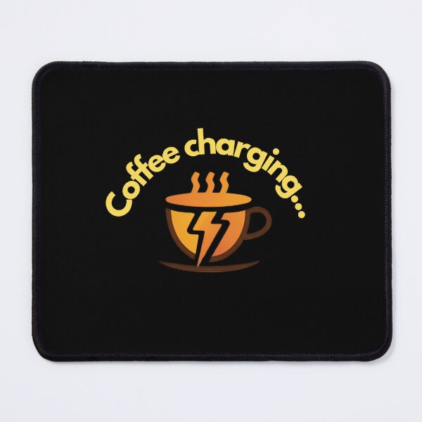 Item preview, Coffee Charging – Funny Coffee Energy Shirt for Coffee Lovers designed and sold by GigaFactory.