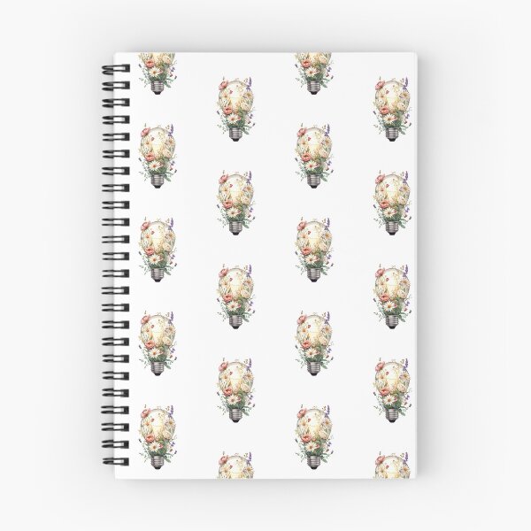 Item preview, Blooming Light – Floral Light Bulb Botanical designed and sold by SOUFIANE1991.