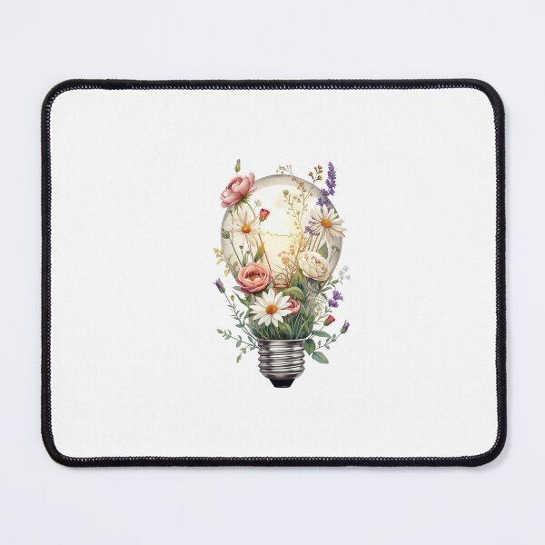 Item preview, Blooming Light – Floral Light Bulb Botanical designed and sold by SOUFIANE1991.